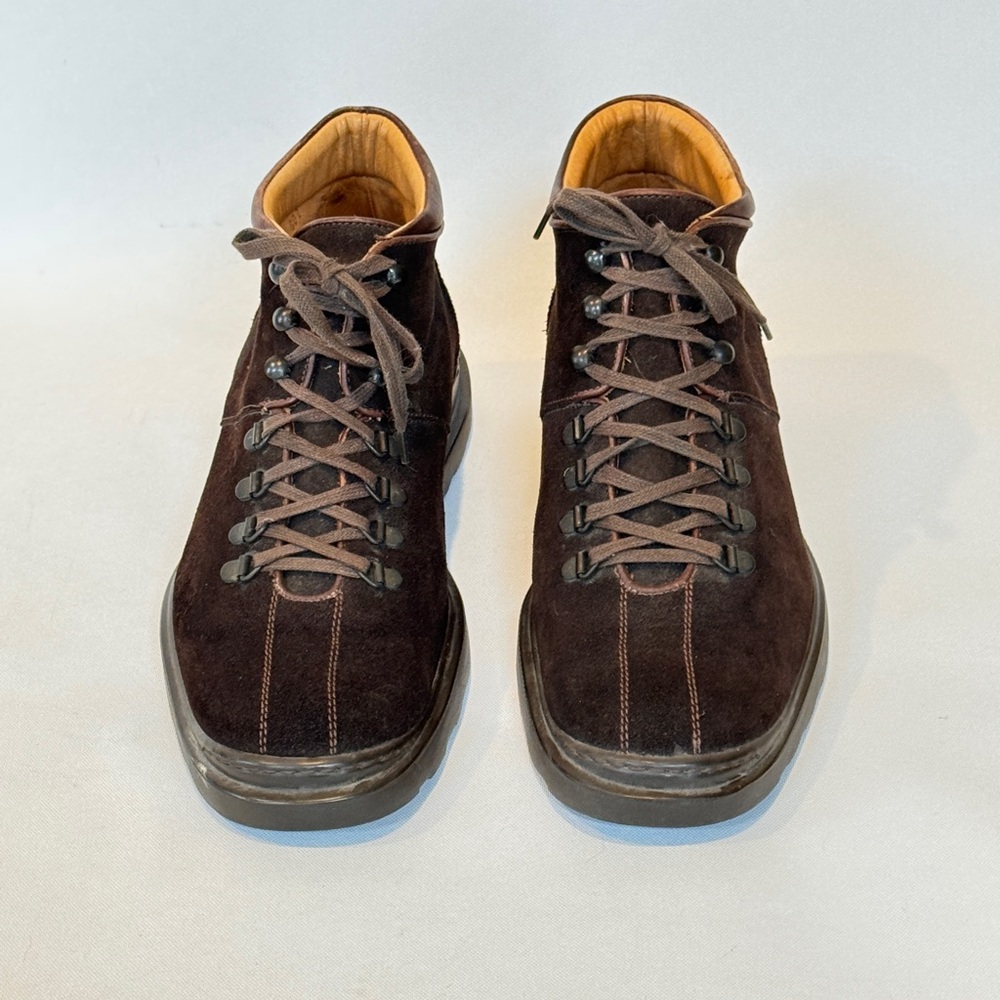 COACH Men's Aaron Suede Chukka Lace-Up Boots Italian Sueded Leather 11D P886-G02